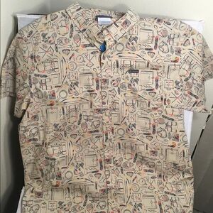 Columbia MEN’S RAPID RIVER PRINT SHORT SLEEVES SHIRT